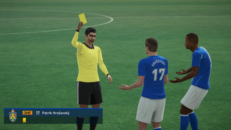 Un'ammonizione in SEGA Football Club Champions Un'ammonizione in SEGA Football Club Champions