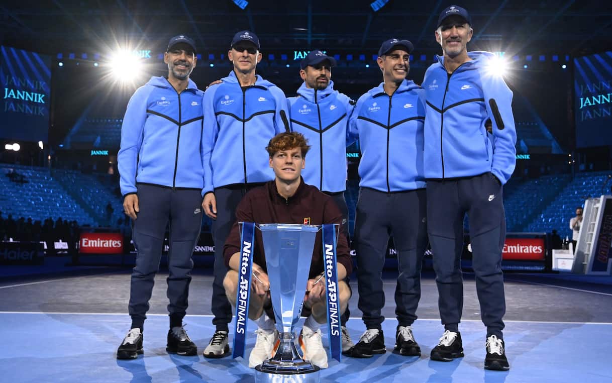 La vera rivoluzione di Sinner parte dallo staff: sono loro i personaggi dell'anno - Sky Sport