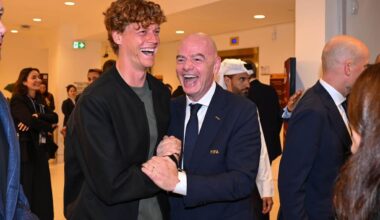 Sinner incontra Infantino nella finale di Coppa Intercontinentale