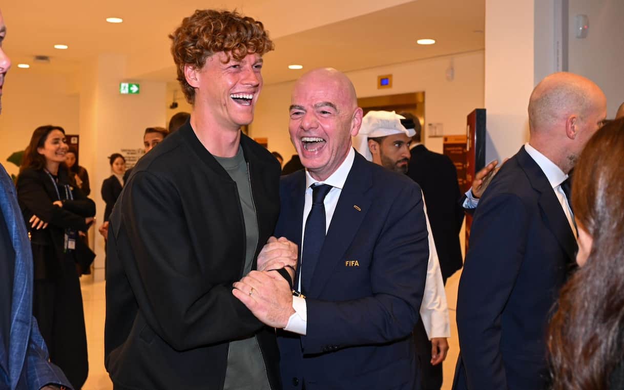 Sinner incontra Infantino nella finale di Coppa Intercontinentale