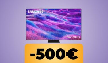 La Smart TV Samsung Neo QLED 4K da 65" è in sconto su Amazon al minimo storico