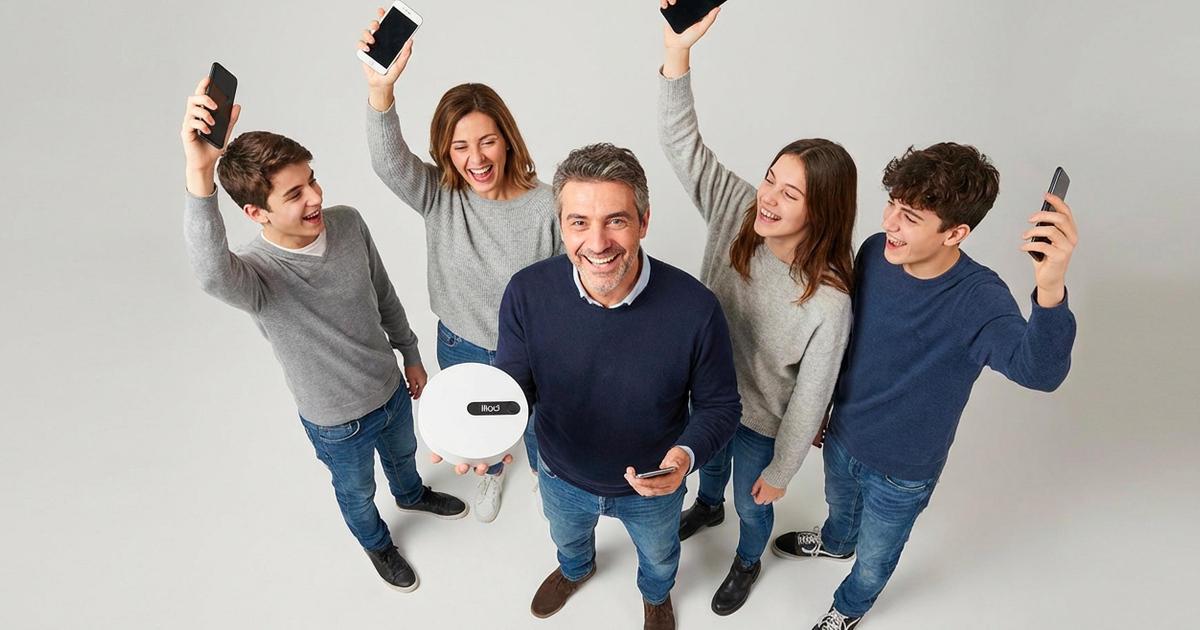 Nasce IliadClub: famiglie (e amici) uniti per raddoppiare i GB. Ecco come funziona
