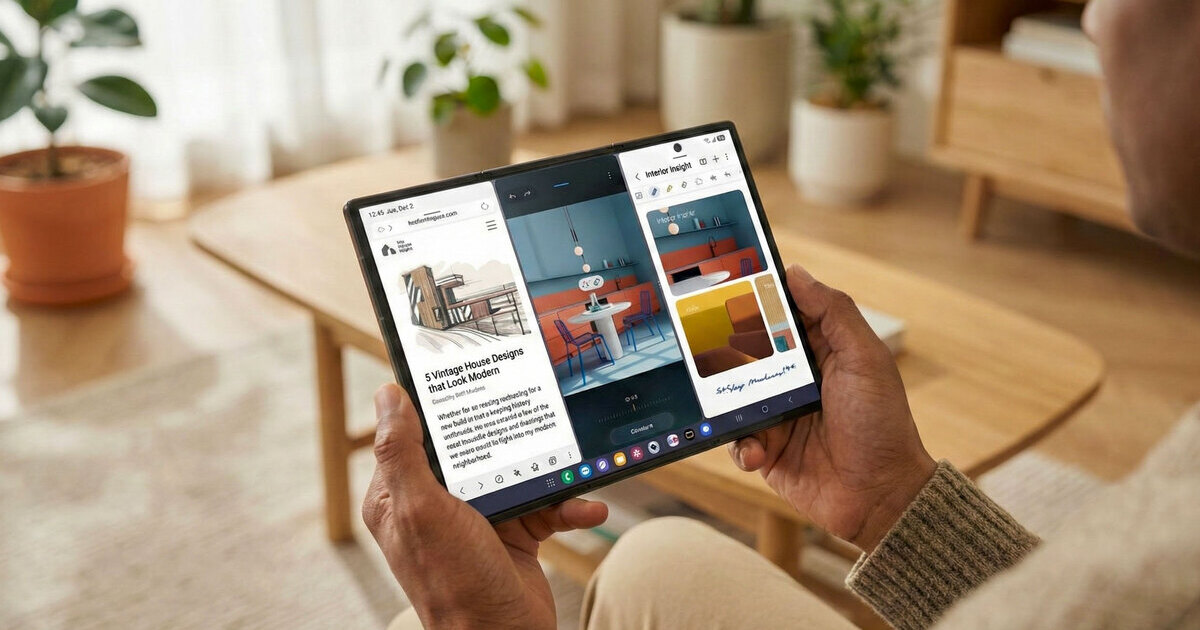 Samsung Galaxy Z TriFold ufficiale: un incredibile tablet da 10” che piegato sta in tasca
