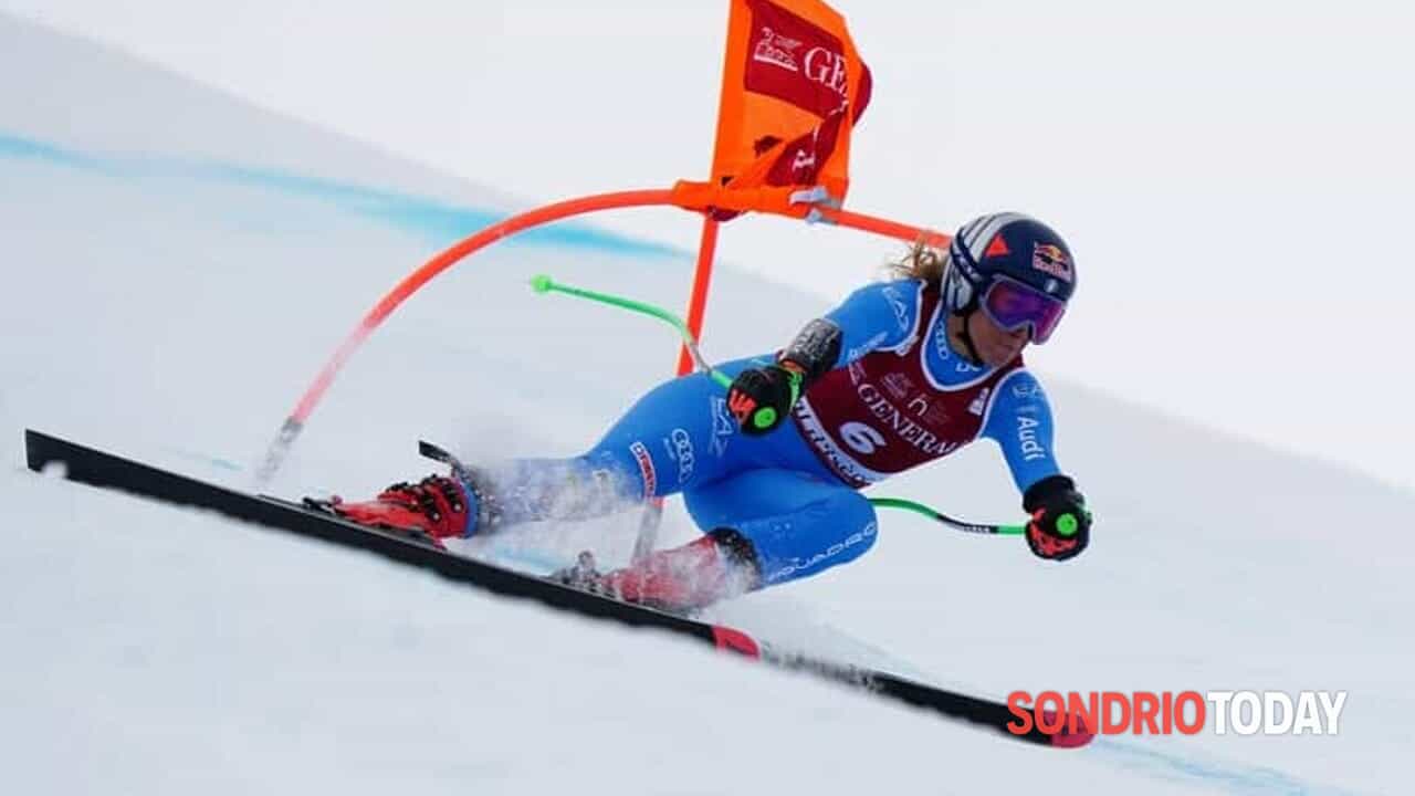 Sofia Goggia domani sulle nevi di Aprica