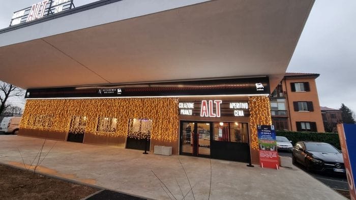 «Stazione del gusto» nell’ex distributore di via Moroni