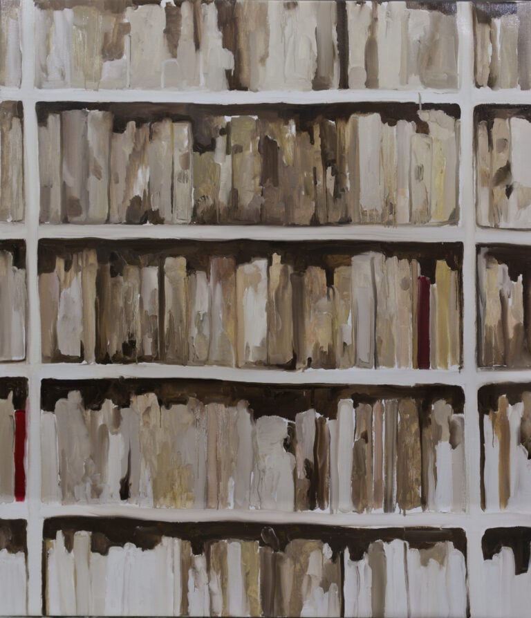 Rudy Cremonini, Storica, 2025, 150 x 130 cm, olio su lino