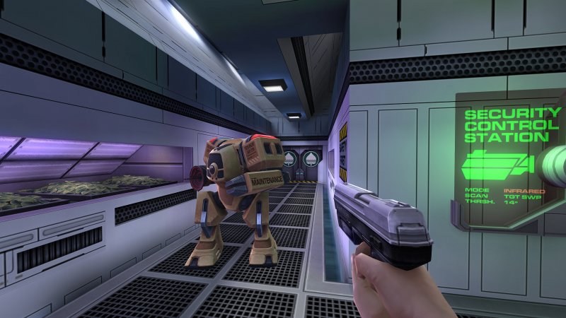 Uno dei nemici di System Shock 2: 25th Anniversary Remaster