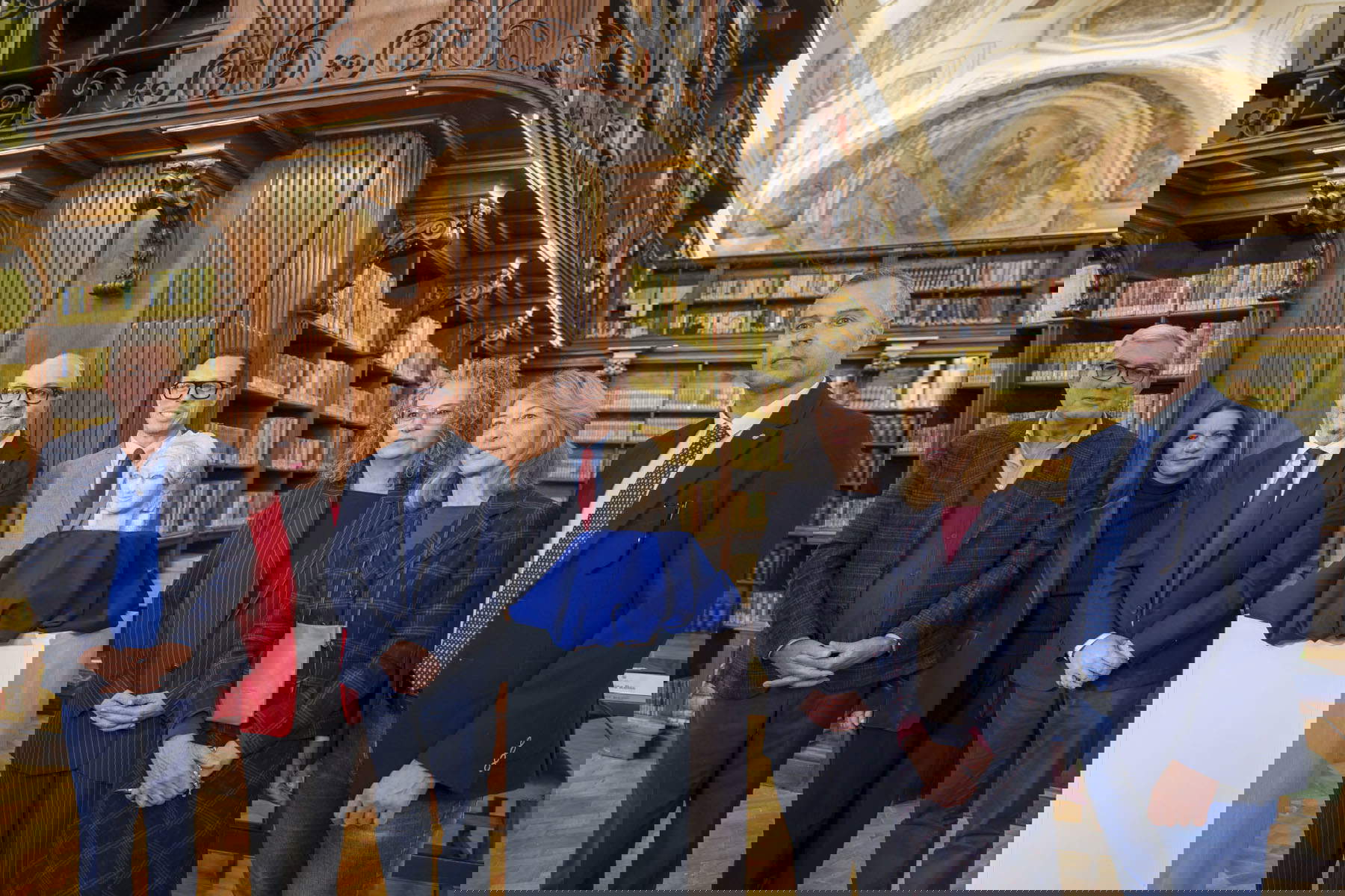 La presentazione del reperto a Roma