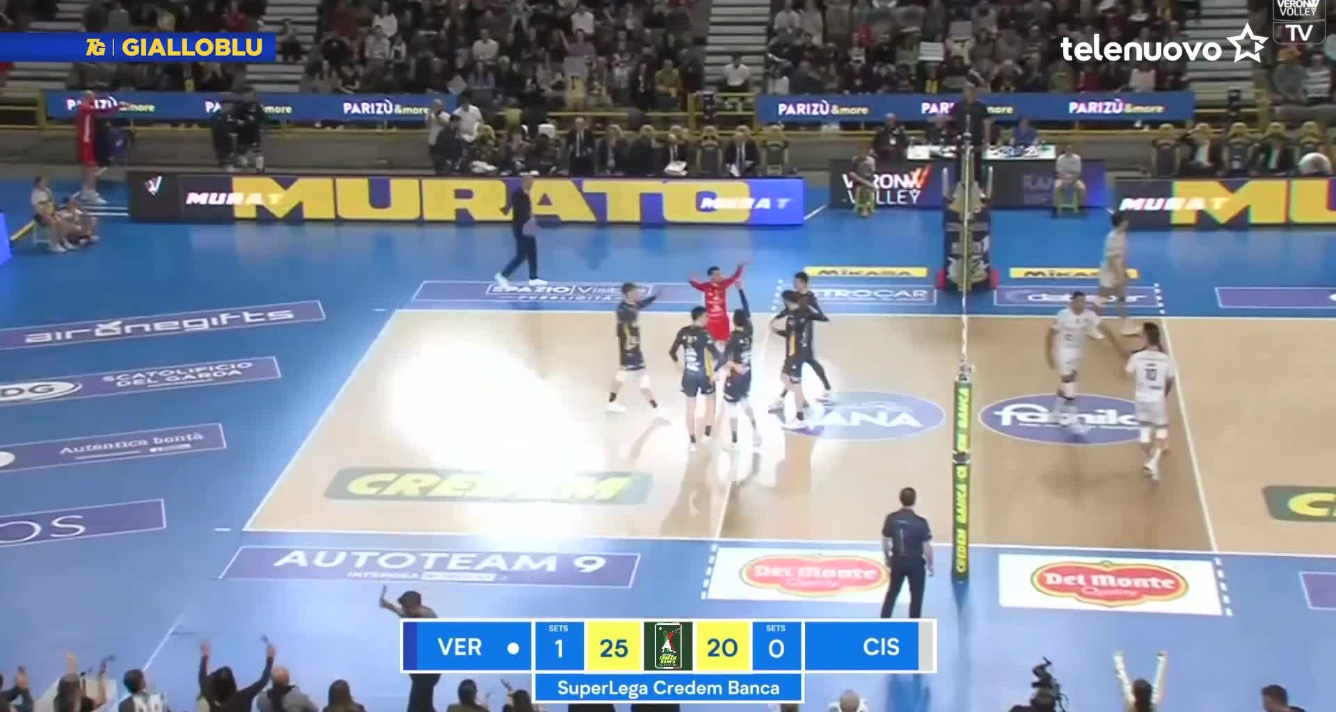 VIDEO | Rana Verona piega anche Cisterna (3-0) e vola in classifica: domenica trasferta a Cuneo | TgGialloblu