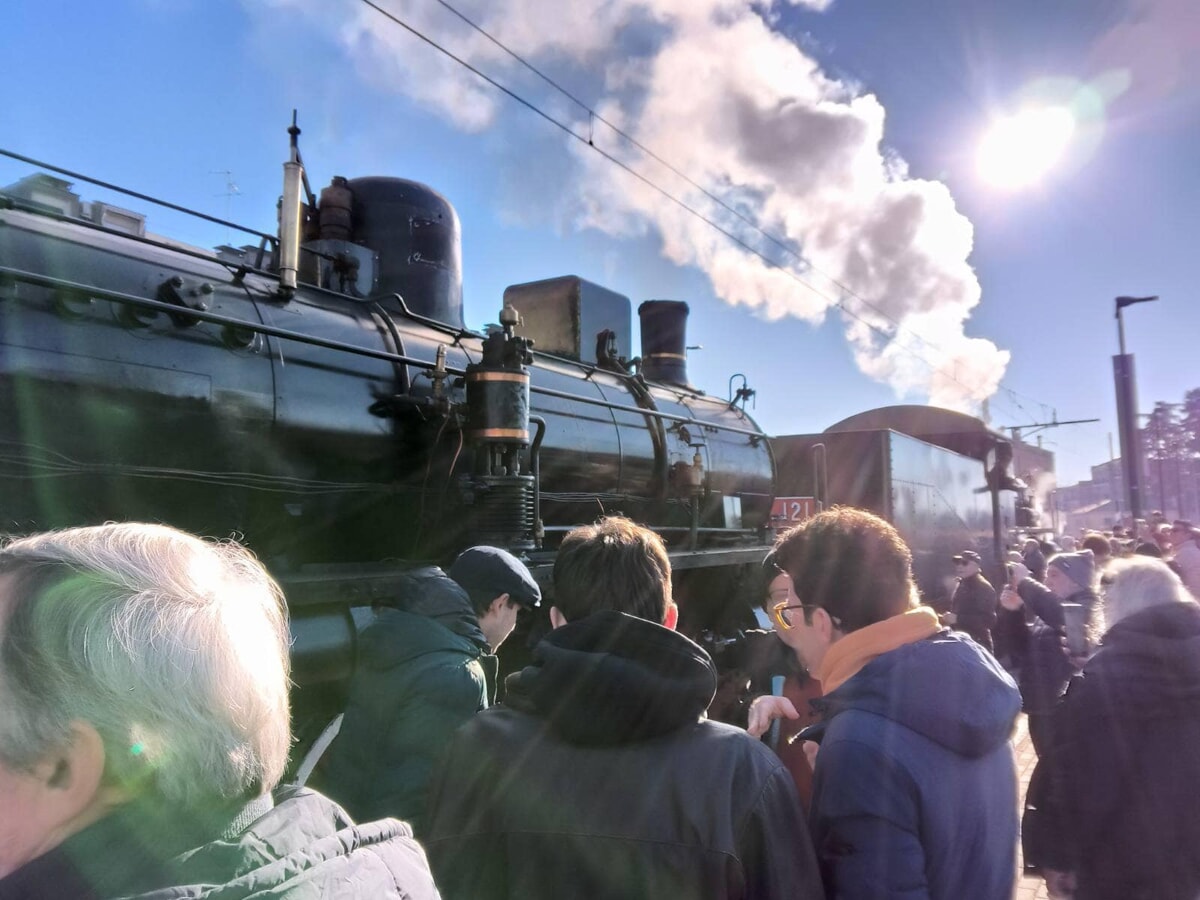 Treno storico Abbiategrasso