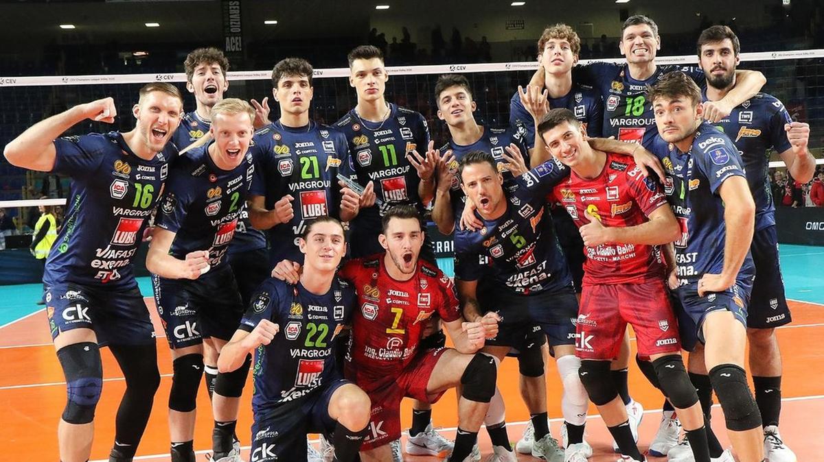 Tutto facile per la Lube in Europa. Montpellier liquidato senza patemi