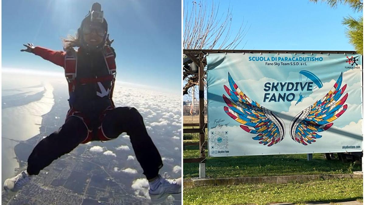 due paracadutisti precipitano e muoiono durante un lancio. “Violetta ed Ermes erano persone straordinarie, ci mancheranno”