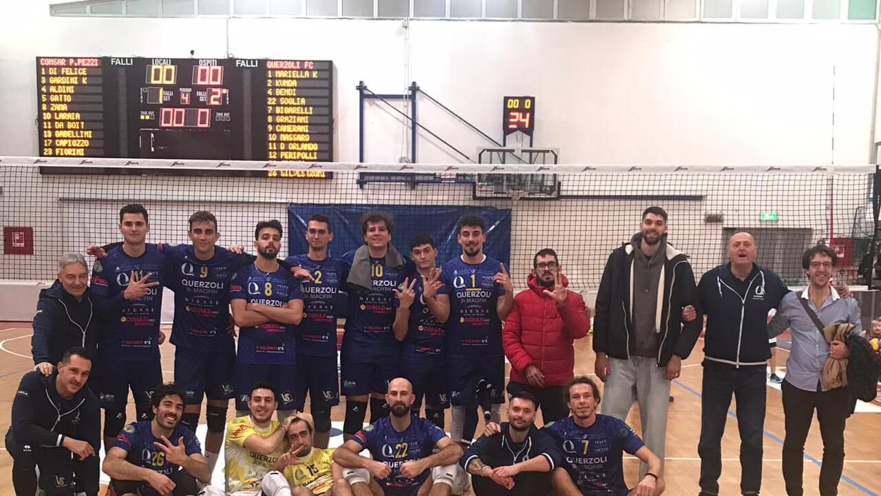 La Querzoli Volley Forlì si aggiudica il derby della "Ravegnana"