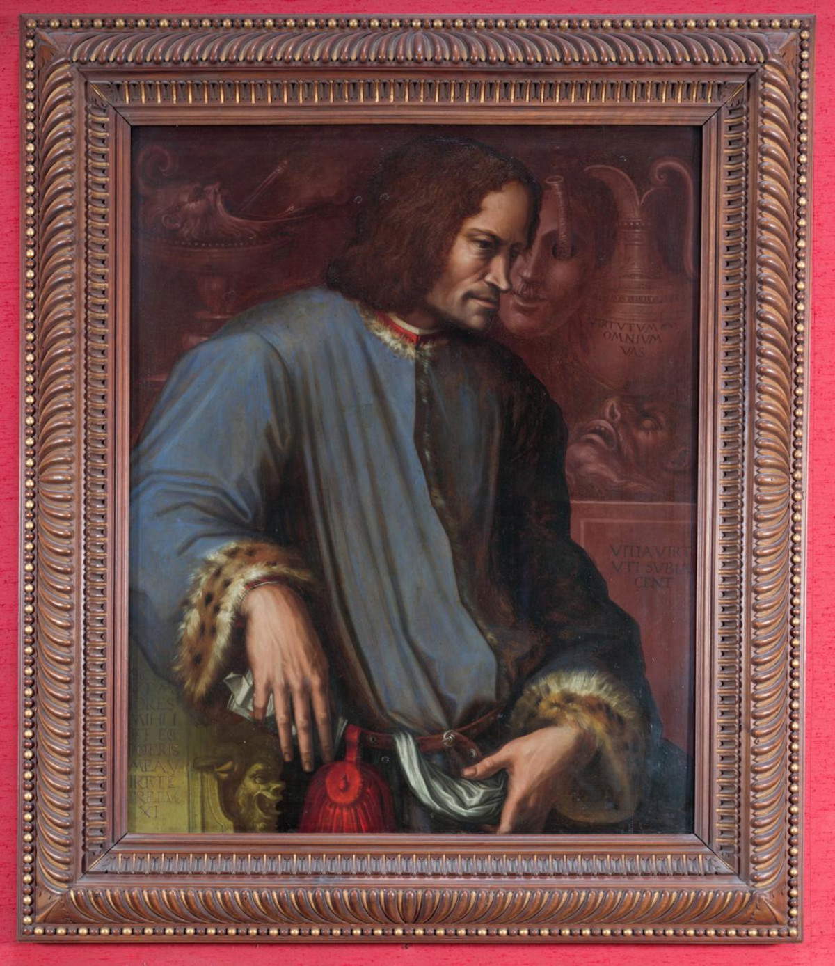 Giorgio Vasari, Ritratto di Lorenzo il Magnifico (1533-1534; olio su tavola, 90 x 72 cm; Firenze, Gallerie degli Uffizi)