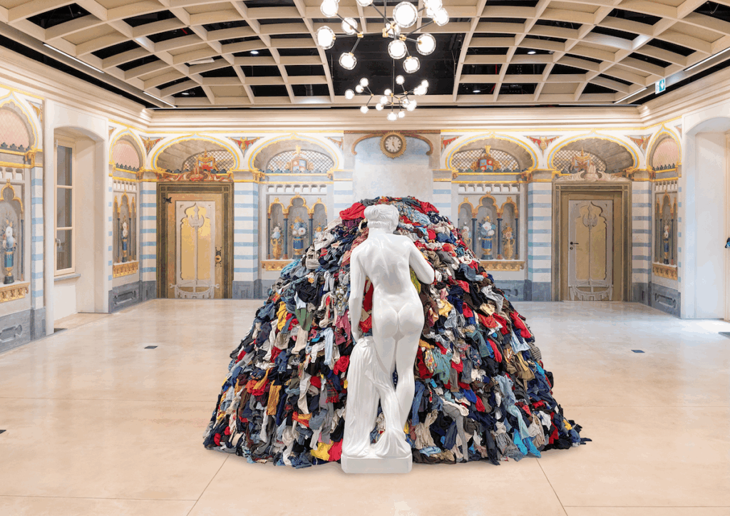 La Venere degli Stracci di Pistoletto al Courmayeur Climate Hub