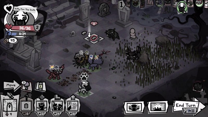 Il sistema di combattimento tattico è agli antipodi rispetto all'intera produzione di McMillen, ma funziona a meraviglia