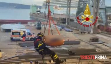 Infortunio sul lavoro in Porto, sul posto il 118