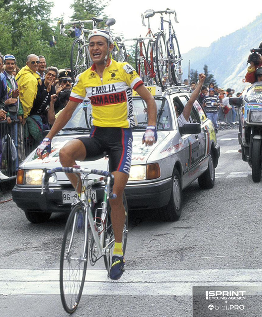 Giro d'Italia dilettanti 1992, Marco Pantani, Cavalese-Pian di Pezzè