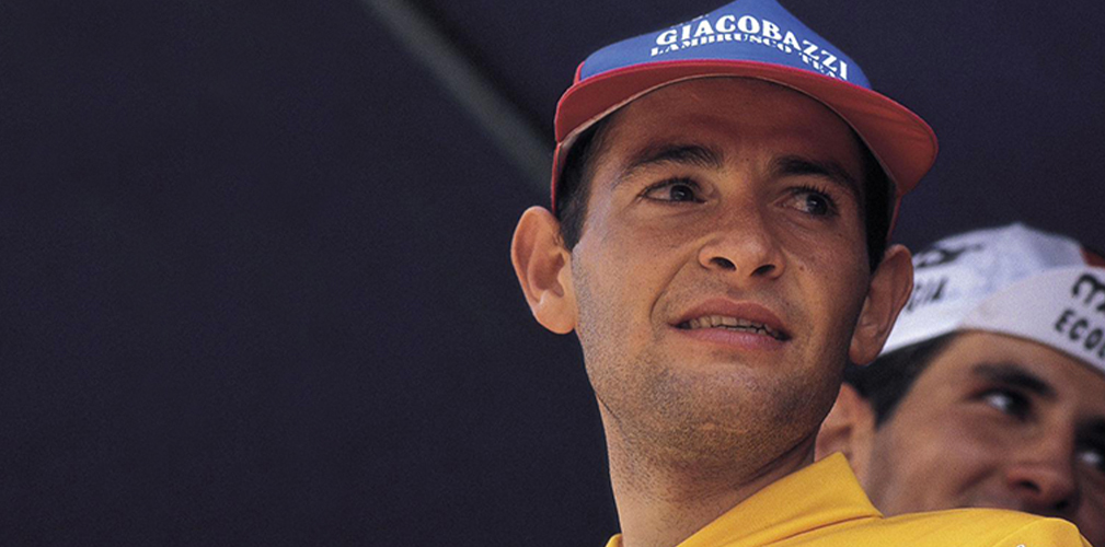 A Pian di Pezzè, Pantani conquista la maglia di leader del Giro dilettanti