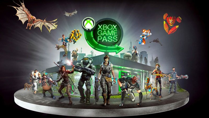 La classica grafica promozionale di Xbox Game Pass La classica grafica promozionale di Xbox Game Pass