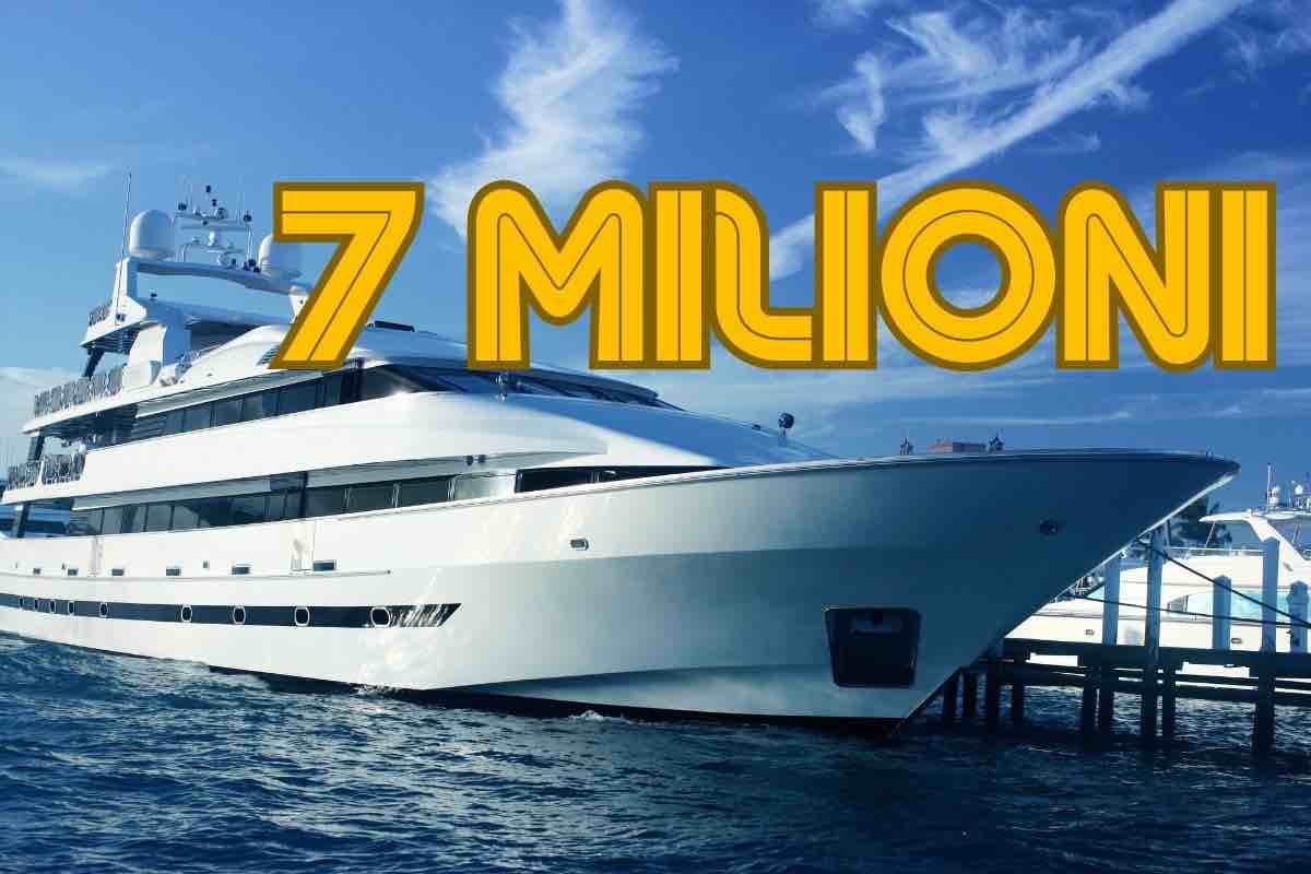 yacht Jeff Bezos guadagno 7 milioni