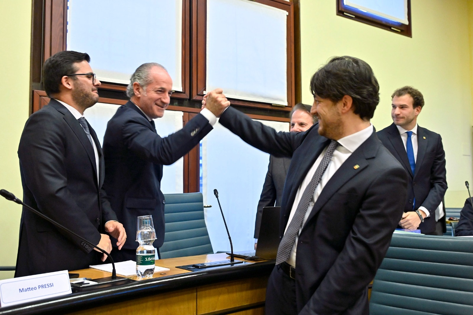 Zaia e Stefani, il passaggio di consegne