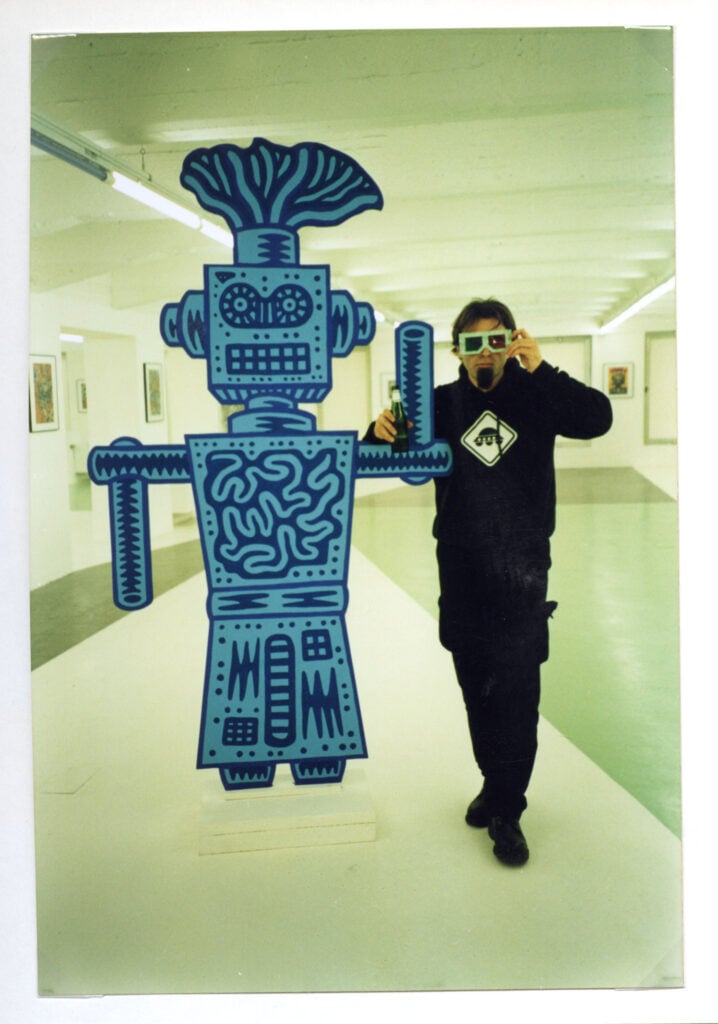 Il mitico Prof. Bad Trip entra nelle collezioni del museo Mart. Acquisito l’archivio dell’artista radicale dell’underground italiano