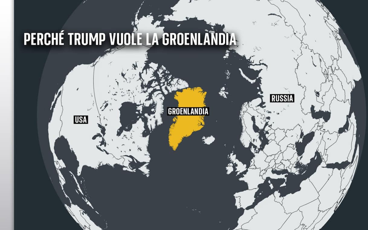 Perché Donald Trump vuole la Groenlandia? La posizione, le risorse e le rotte commerciali - Sky TG24