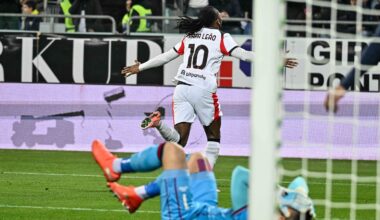 Leao regala la vetta ad Allegri