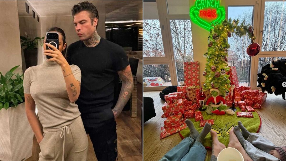 Fedez e la vacanza sulla neve con Giulia Honegger e i figli