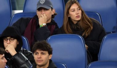 Bove all'Olimpico con la fidanzata per l'ultimo saluto ai tifosi da giallorosso