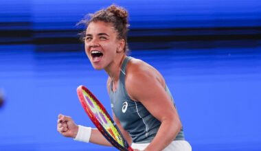 Paolini risale ed è settima, comanda Sabalenka