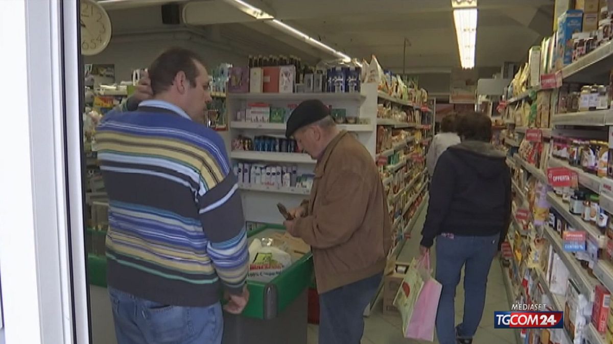 +1,5% e carrello della spesa in aumento