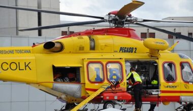 Ustioni dopo i botti, giovane trasferito in elicottero a Pisa