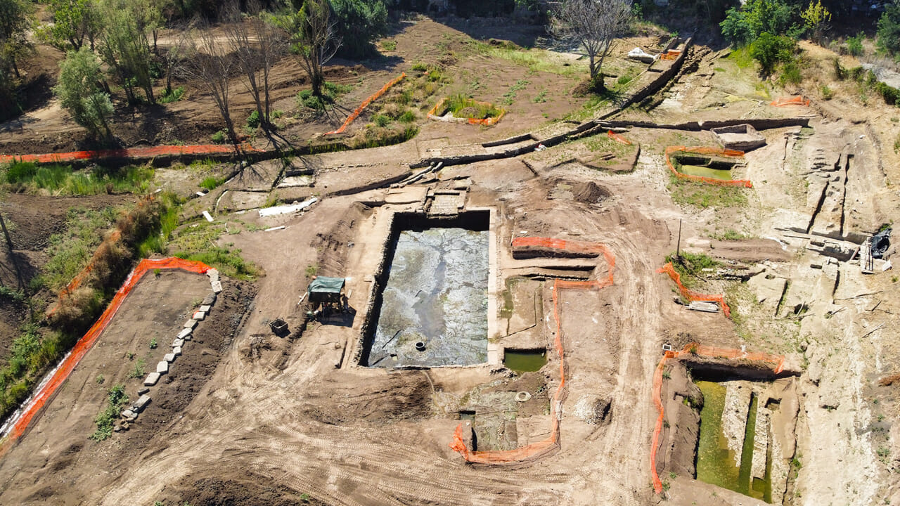 Parco delle Acacie, durante gli scavi emerge un luogo dedicato al culto di Ercole