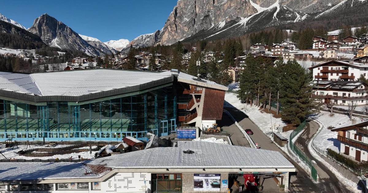 Cortina, lo Stadio del Ghiaccio