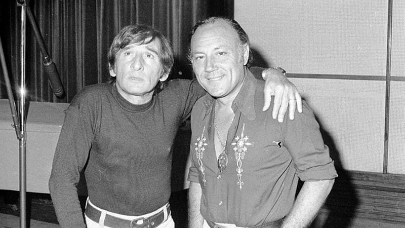 Settembre 1971, Claudio Villa e Renato Rascel, insieme per cantare gli stornelli romani su Rai 1