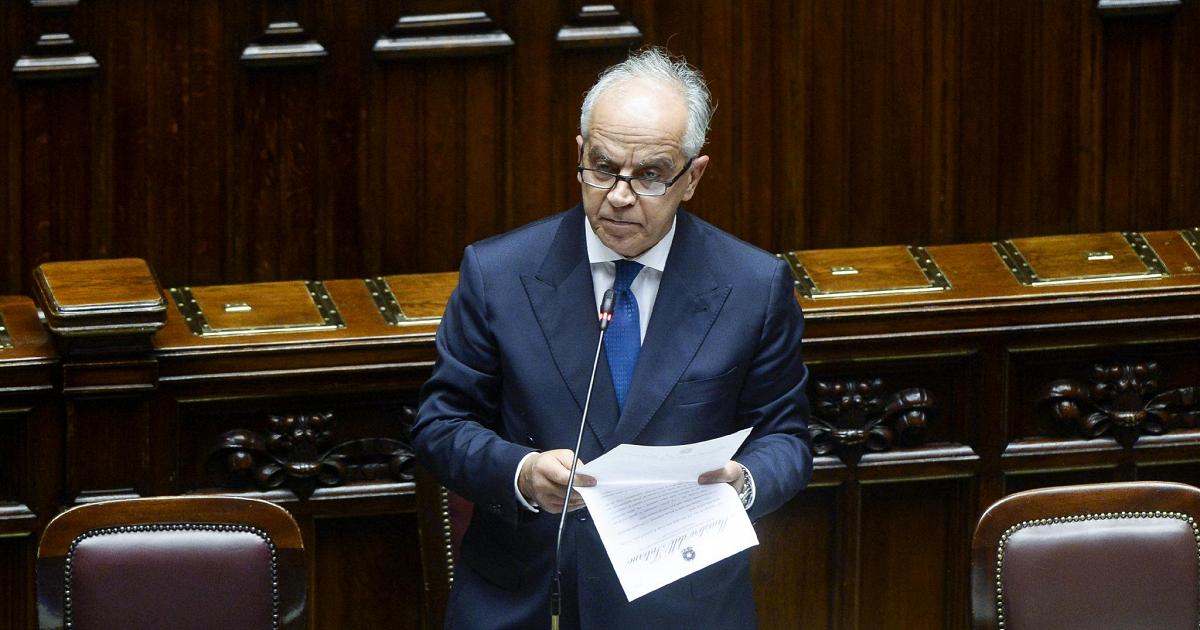 Roma: Camera dei deputati, Ministro Matteo Piantedosi