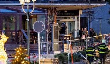 Incendio in un bar della località sciistica alpina di lusso di Crans-Montana, in Svizzera - 01 gennaio 2026