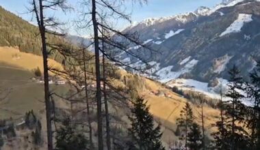 Il luogo dell'incidente mortale