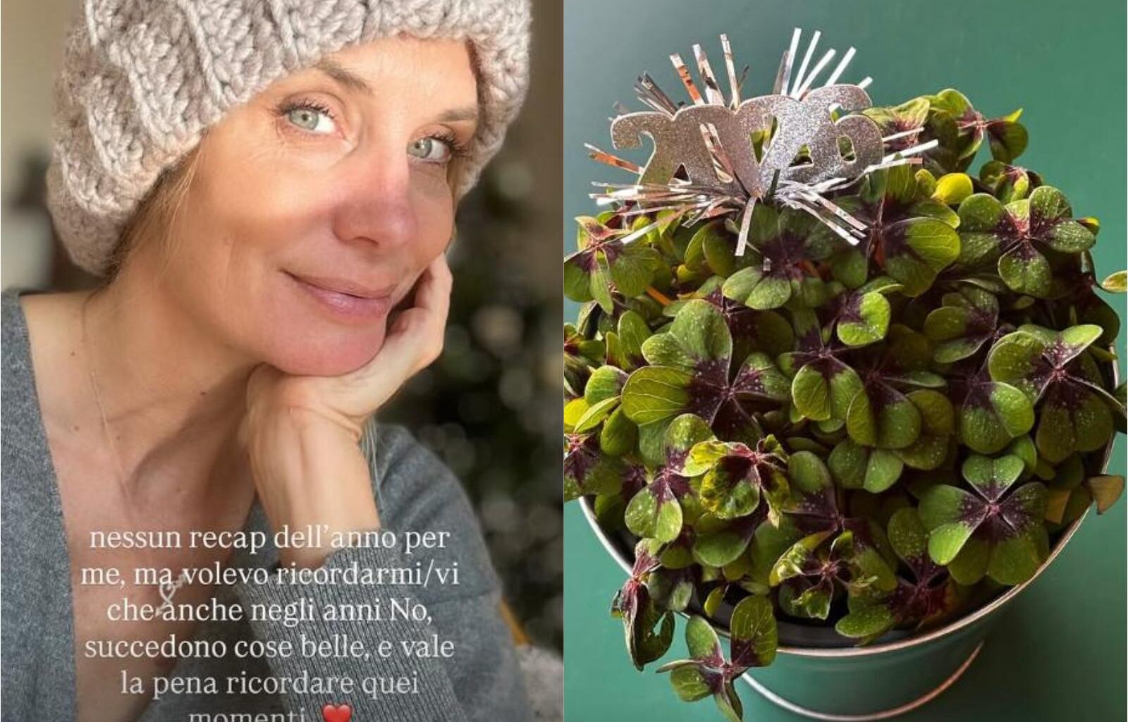 "Anche negli anni no c'è qualcosa di bello da ricordare"