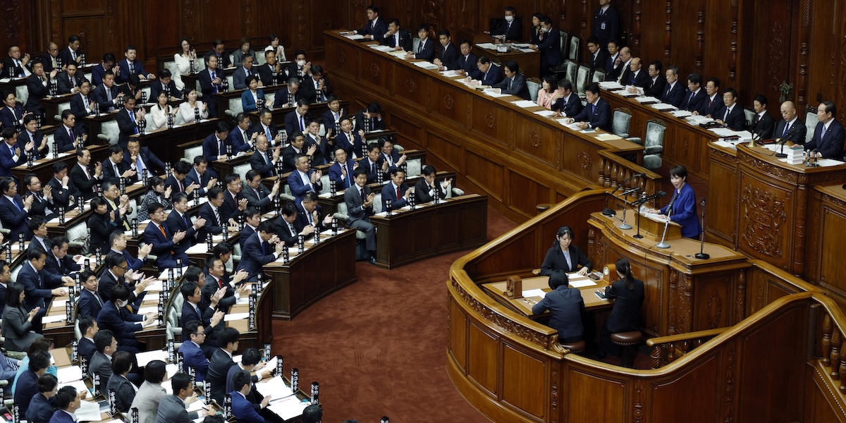 Al parlamento giapponese mancano i bagni per le donne