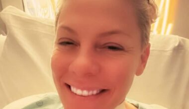Pink è stata operata al collo: 'Il rock'n roll è uno sport di contatto'