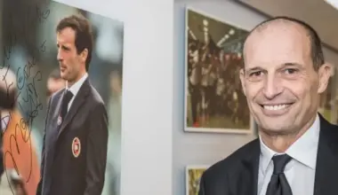 Cagliari Milan, nel prepartita l’omaggio di Allegri al suo passato in rossoblù