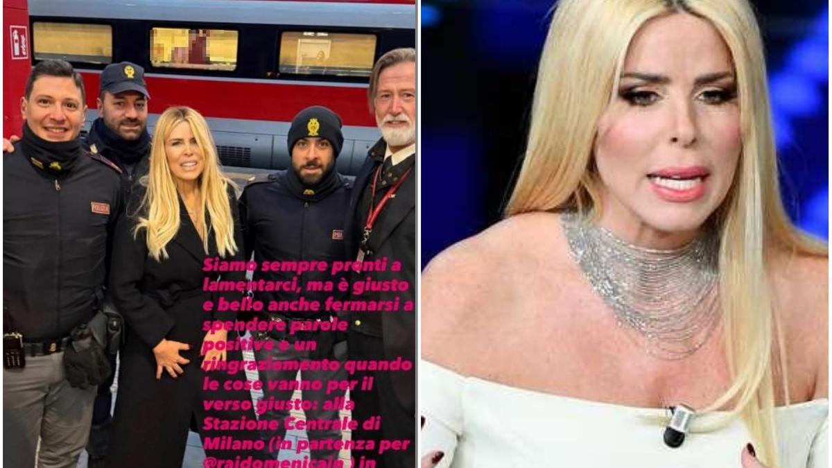 Paura per Loredana Lecciso, malore e caduta in stazione Centrale: “Grazie a chi mi ha aiutata" - Il Giorno