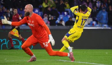 Verona rimontato dopo il doppio vantaggio ma è un pareggio di grande cuore al Maradona