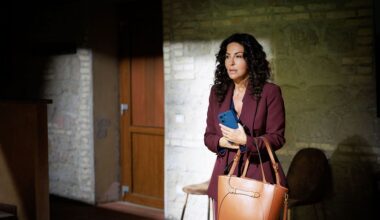 Sabrina Ferilli (Virginia) in una scena di A testa alta - Il coraggio di una donna