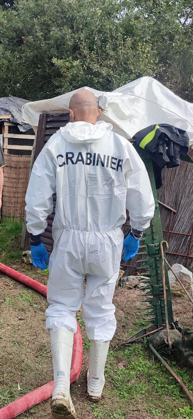 Luogo ritrovamento corpo di Letizia Girolami