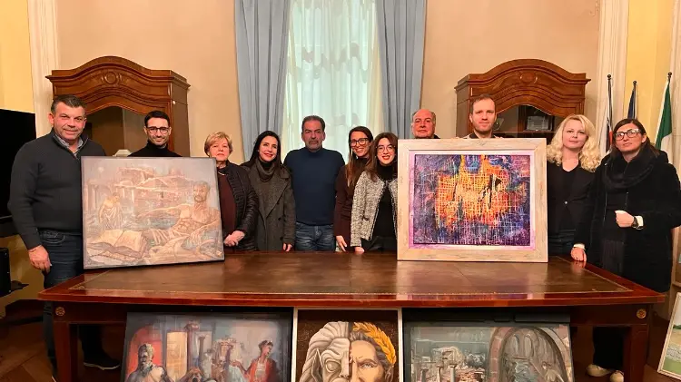 Porto Torres, i dipinti di Fenu e Gaspa conquistano il premio di Turris Libisonis