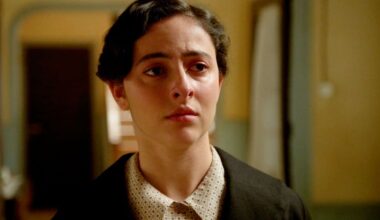 Angela Echaniz Oyarzabal (Vera) in una scena de La Promessa